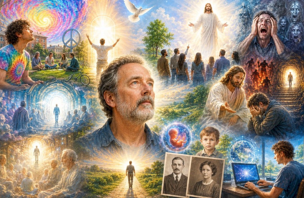 The Psychedelic, Psychotic, Psychic, and Spiritual Visions of Kevin Williams