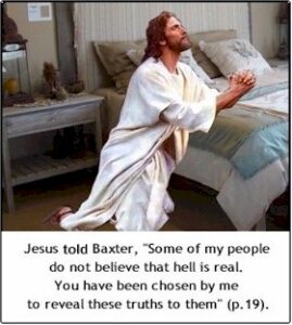 Jesus telling Baxter she is chosen