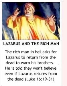 Lazarus and the rich man