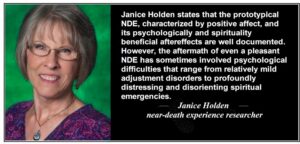Janice Holden on NDE aftereffects